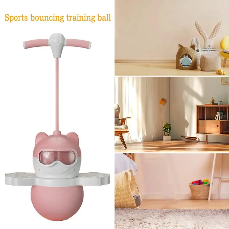 Fitness Ball Adjustable Panda Stability Ball Balance Training Equipment Sports Bouncing Training With Non-Slip Handle