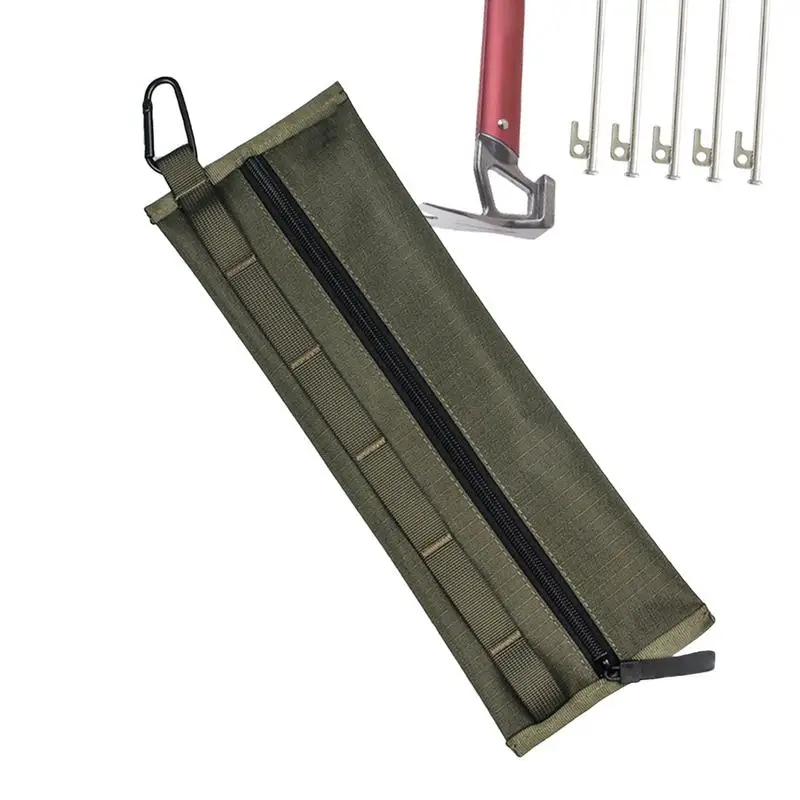 Палатка на колышки для хранения, стойкая к прокалыванию палатка на колышках, тяжелая оксфордская палатка на колышке, сумки для хранения колышков Палатка на колышки для хранения, стойкая к прокалыванию палатка на колышках, тяжелая оксфордская палатка на колышке, сумки для хранения колышков