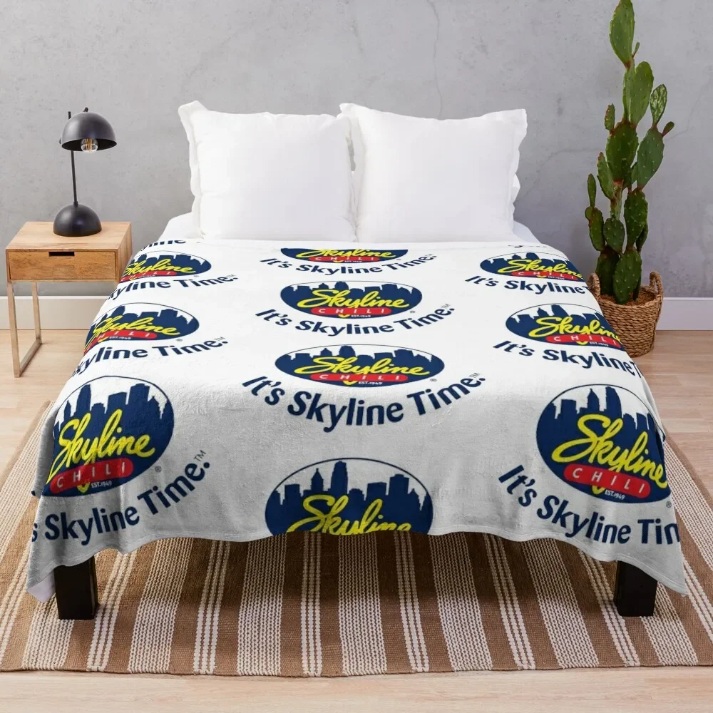 

Skyline Chili Throw Blanket Luxury St wednesday Luxury Designer Blankets