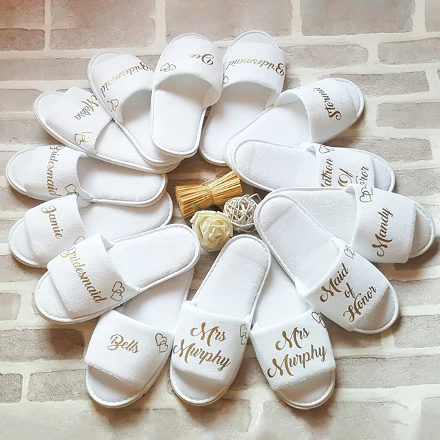 Bride To Be Fuzzy Slippers – Stag & Hen-as247.edu.vn