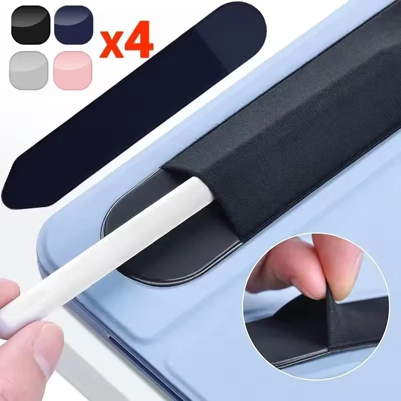 Universal Sticky Stylus Holder with Self-Adhesive Sleeve