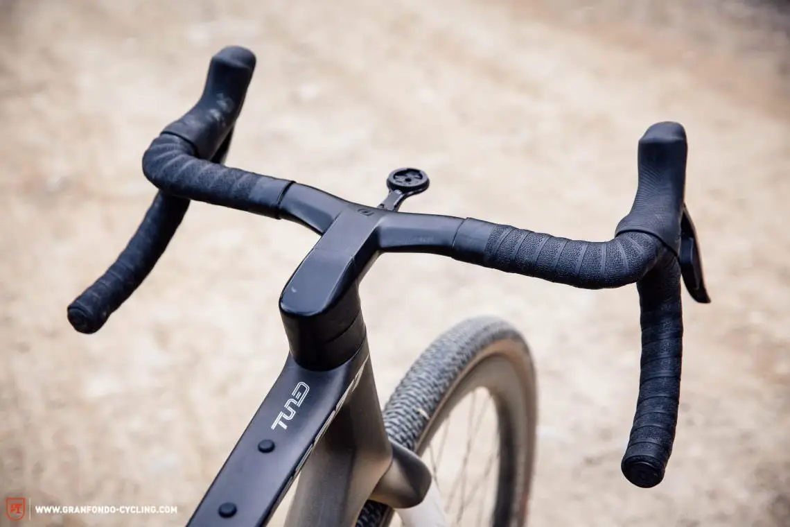 LEXON-Guidon intégré en carbone Gravel, câble intérieur complet, guidon de route, potence de cockpit intégrée, pièce de cyclisme de course  18