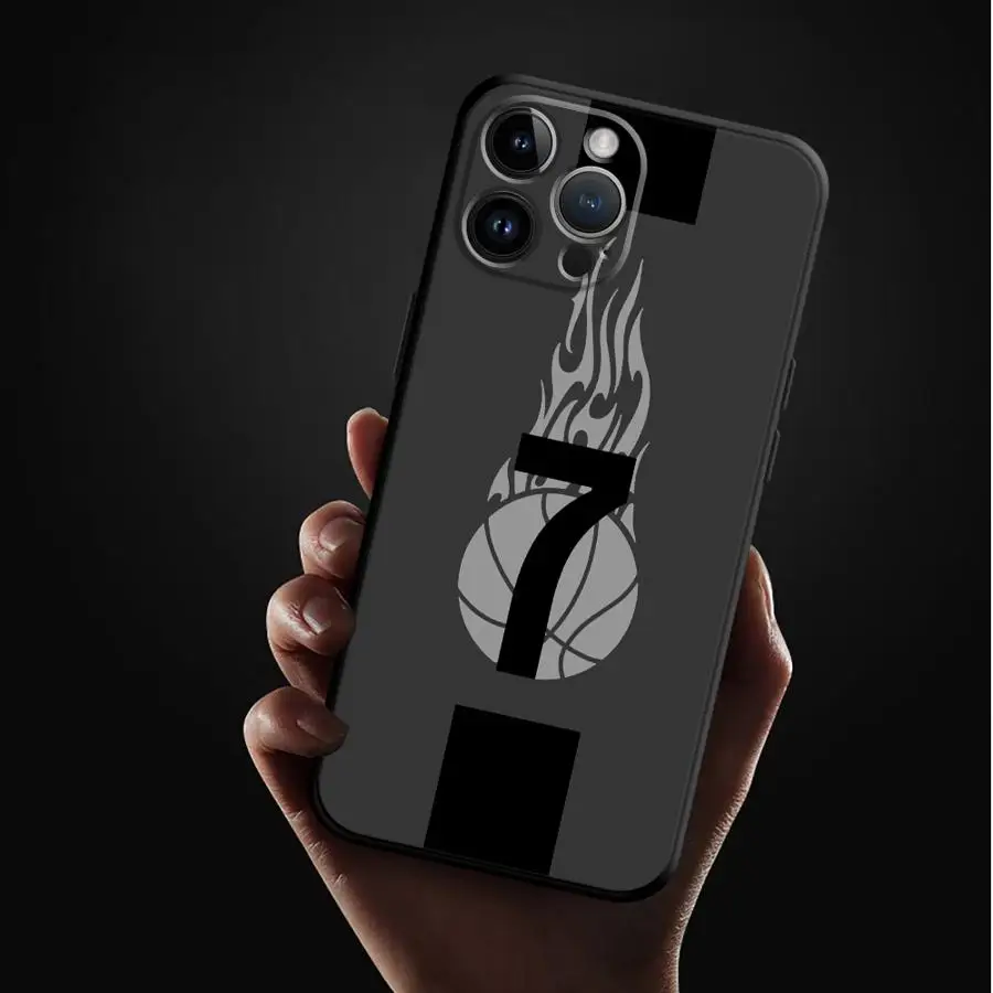 Soft Cover Football Number 7 & 10 Phone Case
