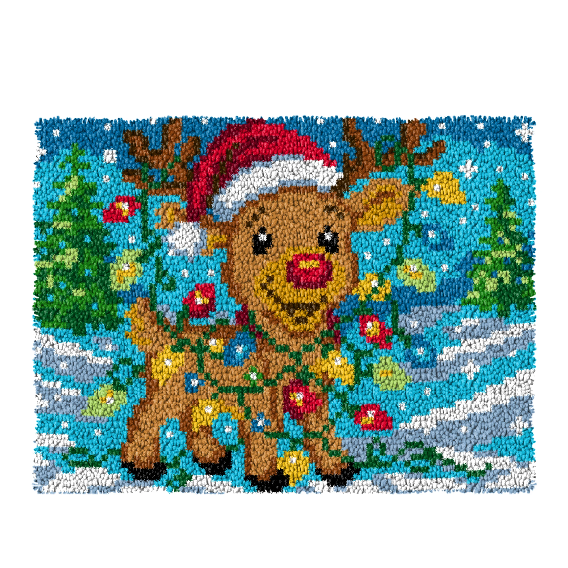 Christmas Latch Hook Kit 3