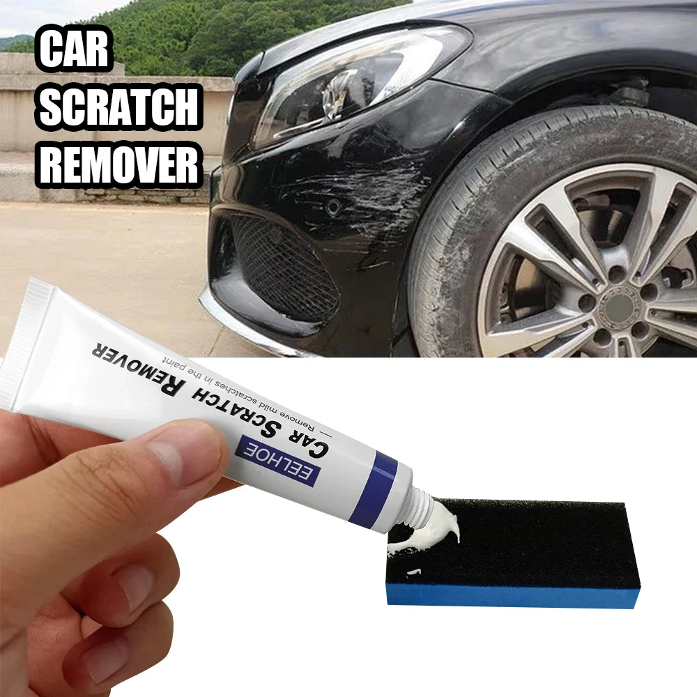 

Car Scratch Remover Quickly Repairs Scratches Body Composite Wax Paint Paste Set Scratches Paint Care And Beauty