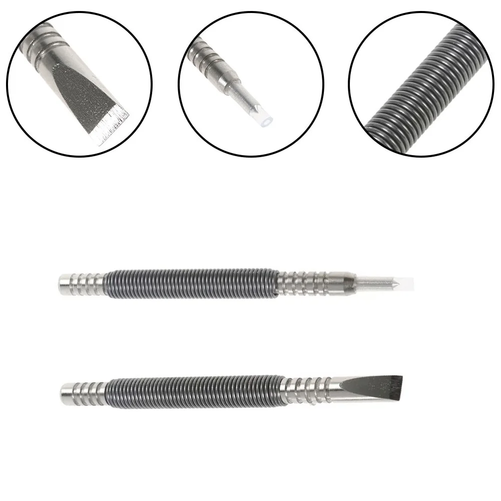 

Brand New Workshop Hammer Punch Spring Tool Nail 1/8inch & 5/16inch 2 Pcs Double Ended Hammerless High Speed Steel