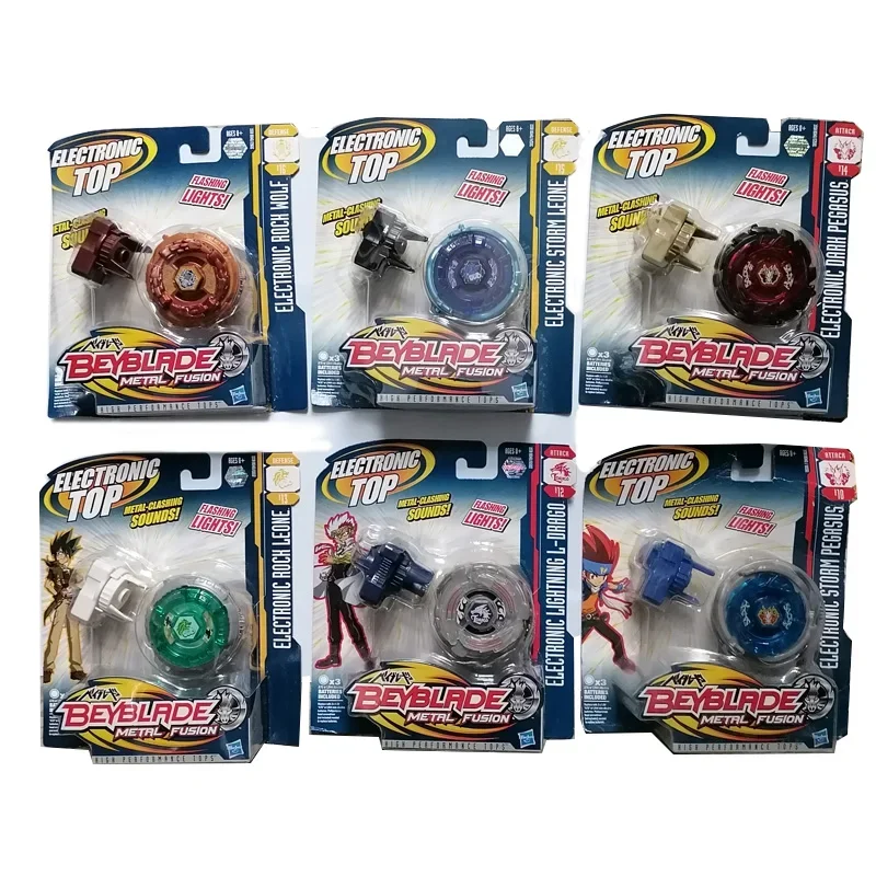 

Genuine 80's Beyblade Metal Fusion Blast String Launcher Grip Turbo Burst Battle Online Spinning Extreme Top Toy Collections