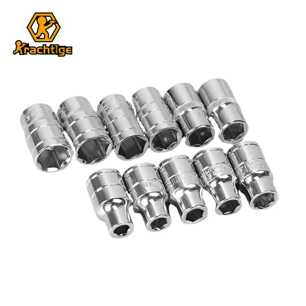 Krachtige 1Pcs 1/2" Socket Adapter Sleeve Heads 8mm34mm Hexagon Wrench