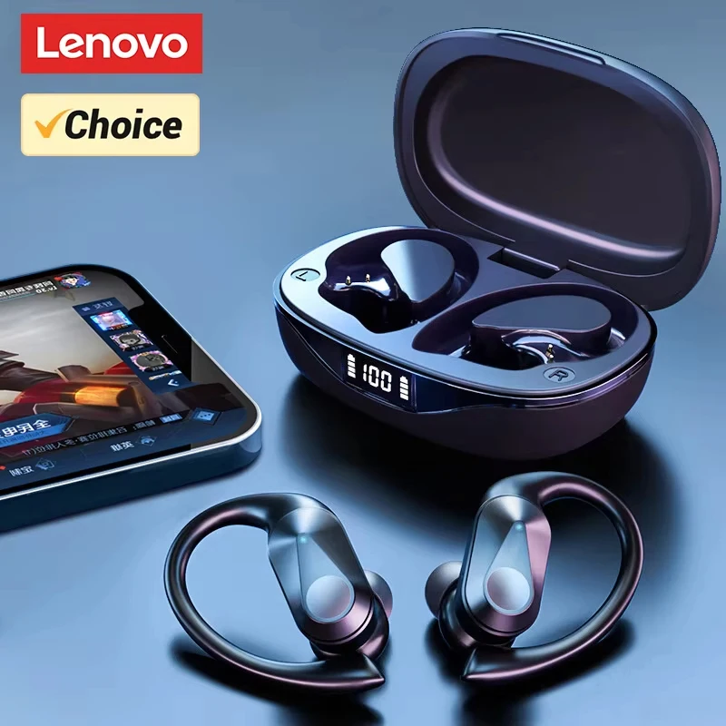 Wireless Ear Hook Sport Headphones with Noise Reduction