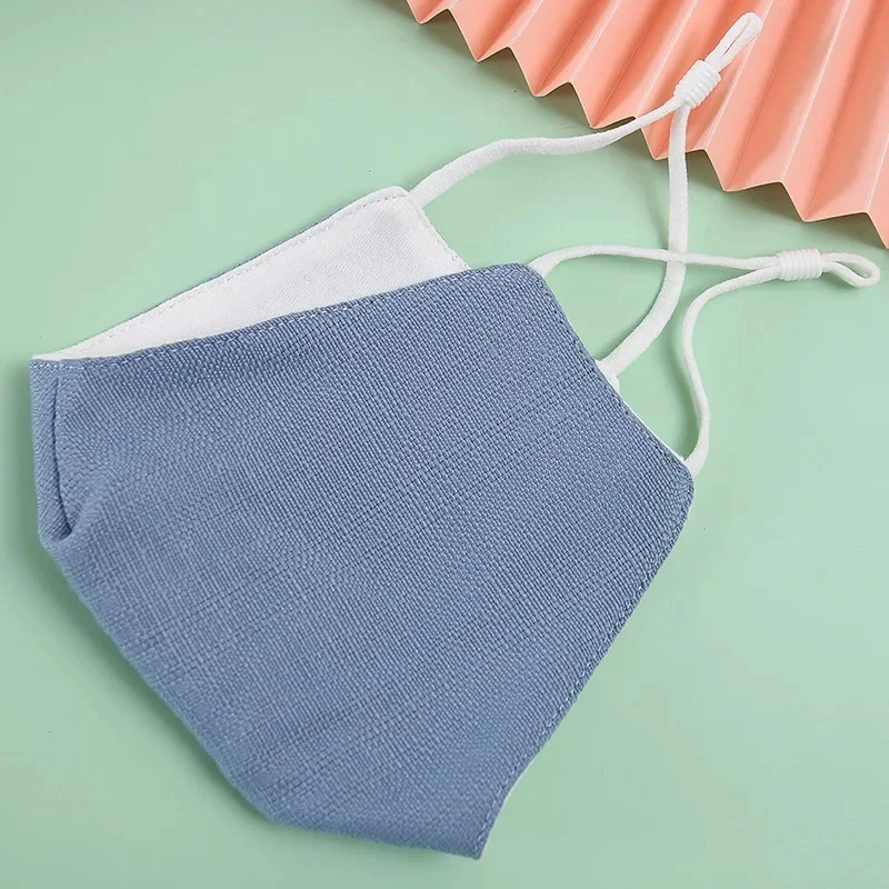 Versatile Unisex Cotton Face Cover - Stylish, Breathable, Dustproof, and Washable