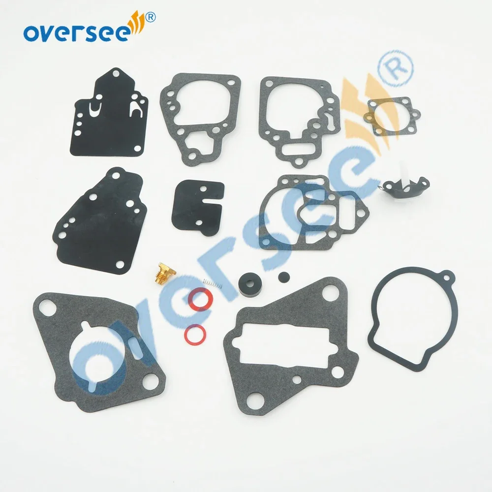 Carburetor Fuel Gasket Kit For Mercury 6 8 9.9 10 15 20 25 HP Replace 1395-9761-1