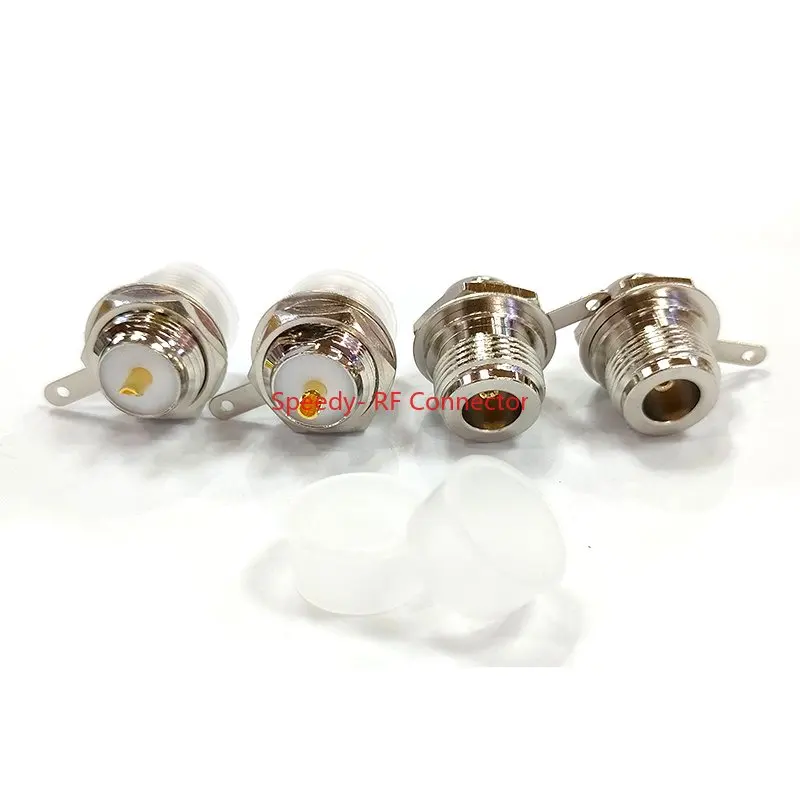 socket connector coaxial latao cobre rf chassi de solda l16 2pcs 03