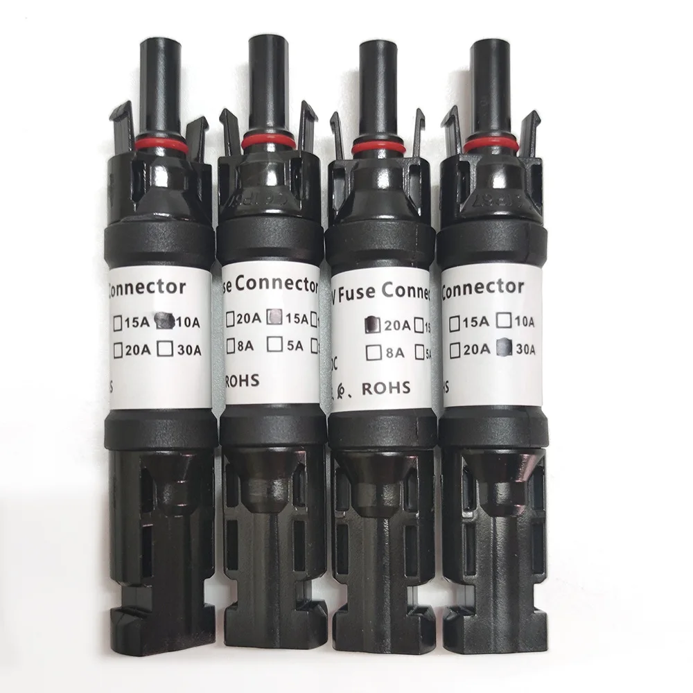 แผงพลังงานแสงอาทิตย์พลังงานแสงอาทิตย์ไดโอดเชื่อมต่อ 10A15A20A30A ใช้งานร่วมกับ MC4 Anti-reverse Current ไดโอดพิเศษ 1