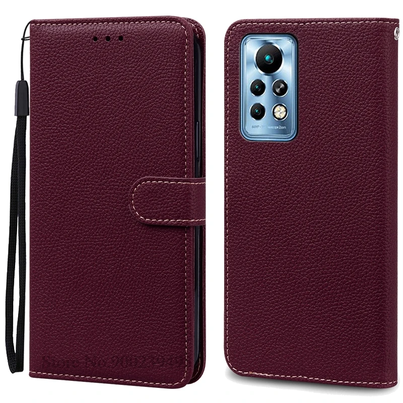 Leather Wallet Flip Case - Elegant Protective Cover
