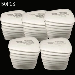 High-Efficiency Dust Filter Paper with Holder for Respiratory Protection Accessories (50Pcs)