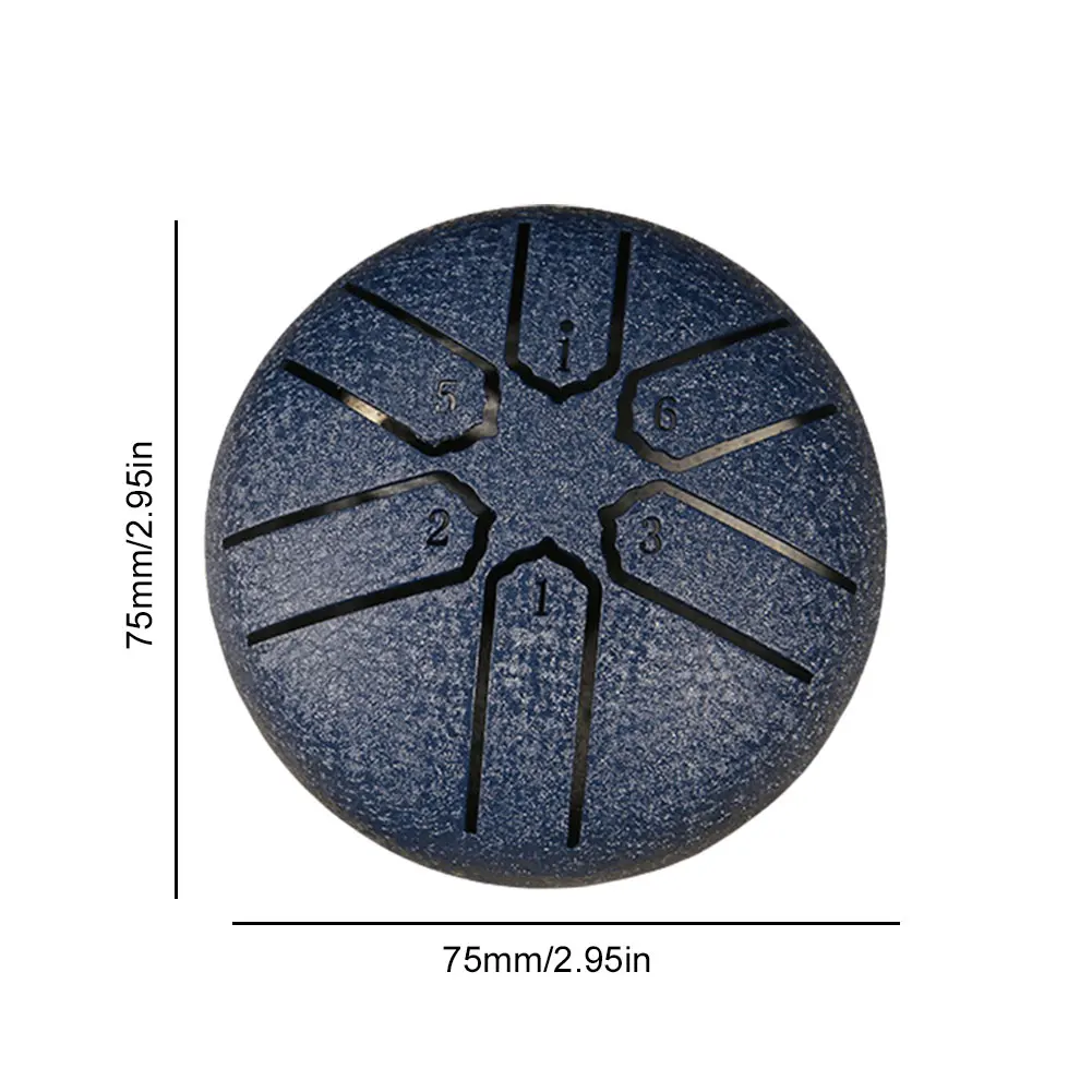 3 Inches 6 Notes Rain Drum for Outside Steel Tongue Drum Rain Instrument for Yoga Meditation Unique Gift musical percussion instruments,tongue drum,rain drum instrument