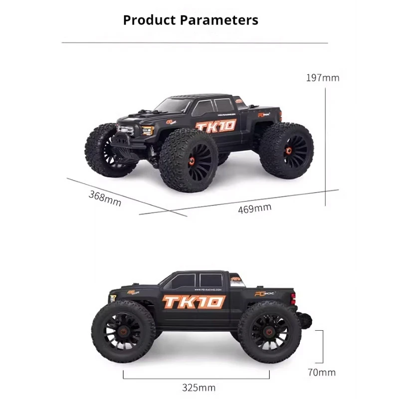 PDracing 1/10 TK10 Rc Car 4S 4WD RC Drift Car Model Brushless Remote Control Cars Toy Birthday Gift Customized 6