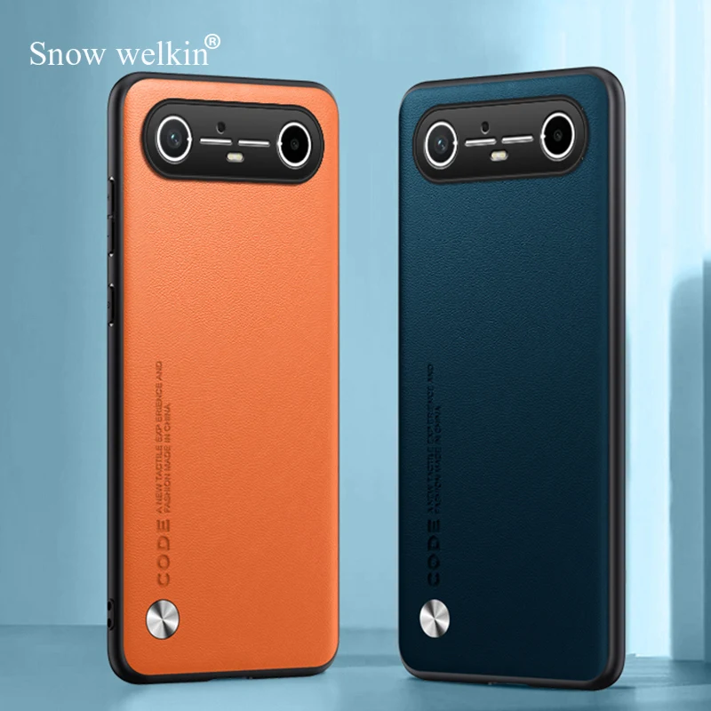 Luxury PU Leather Shockproof Silicone Phone Case Cover