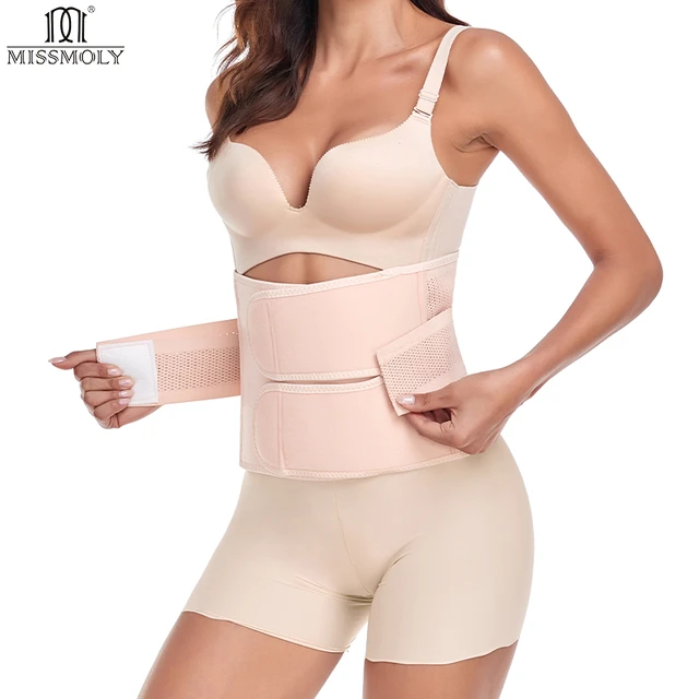  Postpartum Girdle C Section Recovery Belly Band Wrap Belt  Corset Waist Trainer