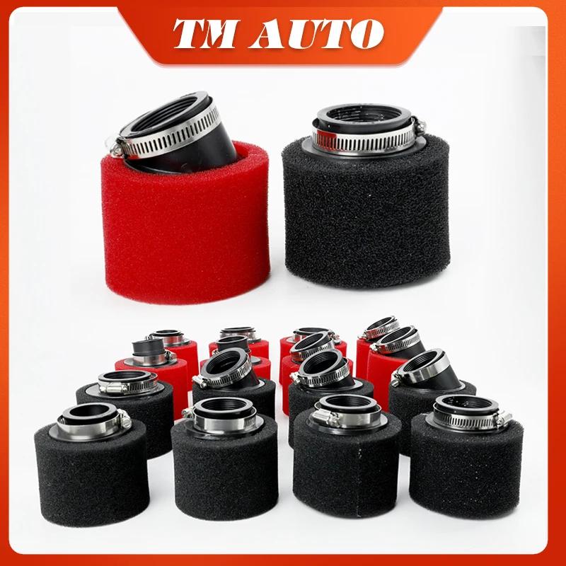 35mm, 38mm, 42mm, 45mm, 48mm black and red foam air filter neck foam, sponge cleaner, red kayo BSE for air filter,motorcycle air filter,air filter cleaner