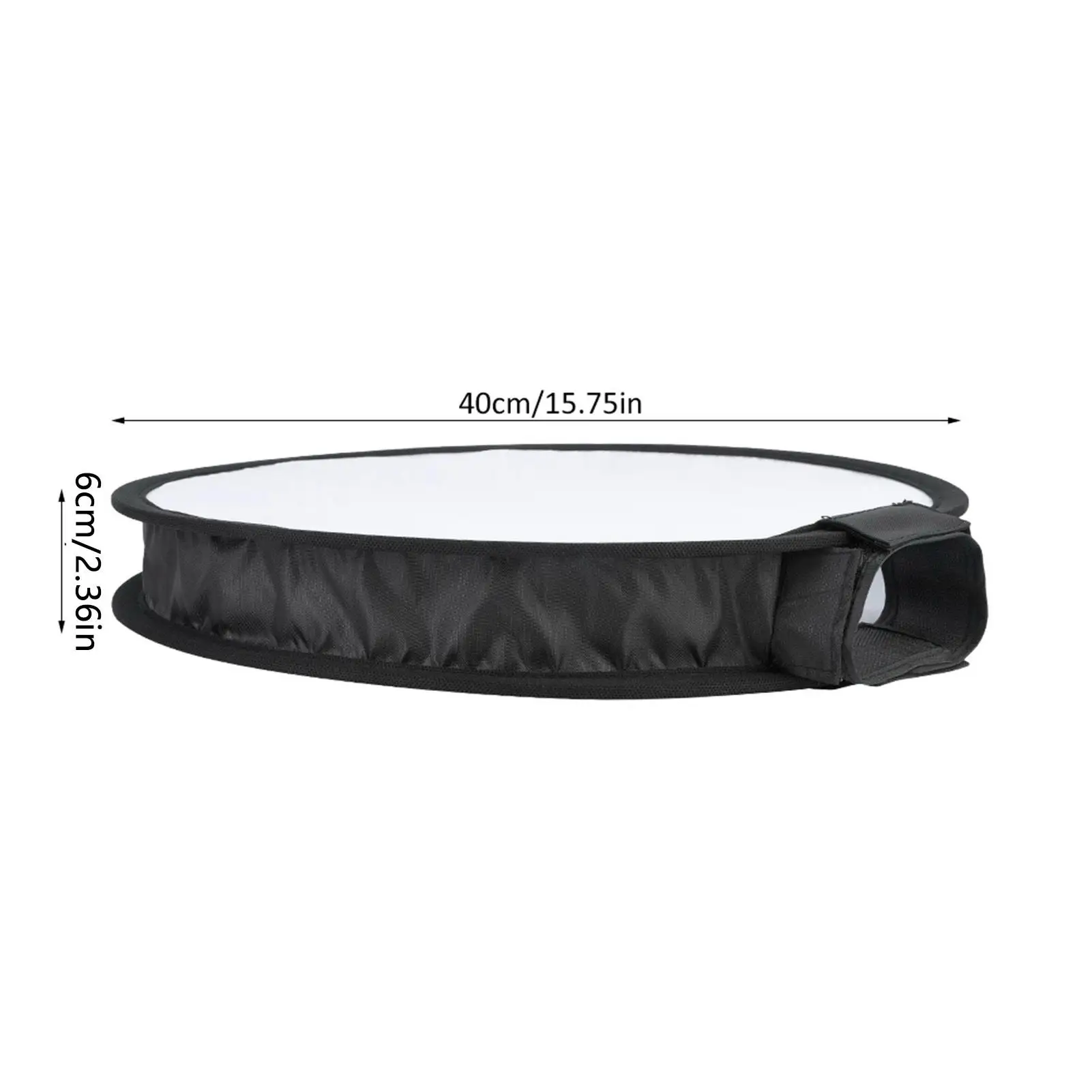 40CM Portable Foldable Round Softbox Diffuser for camera Flash Ideal for Photography Lighting