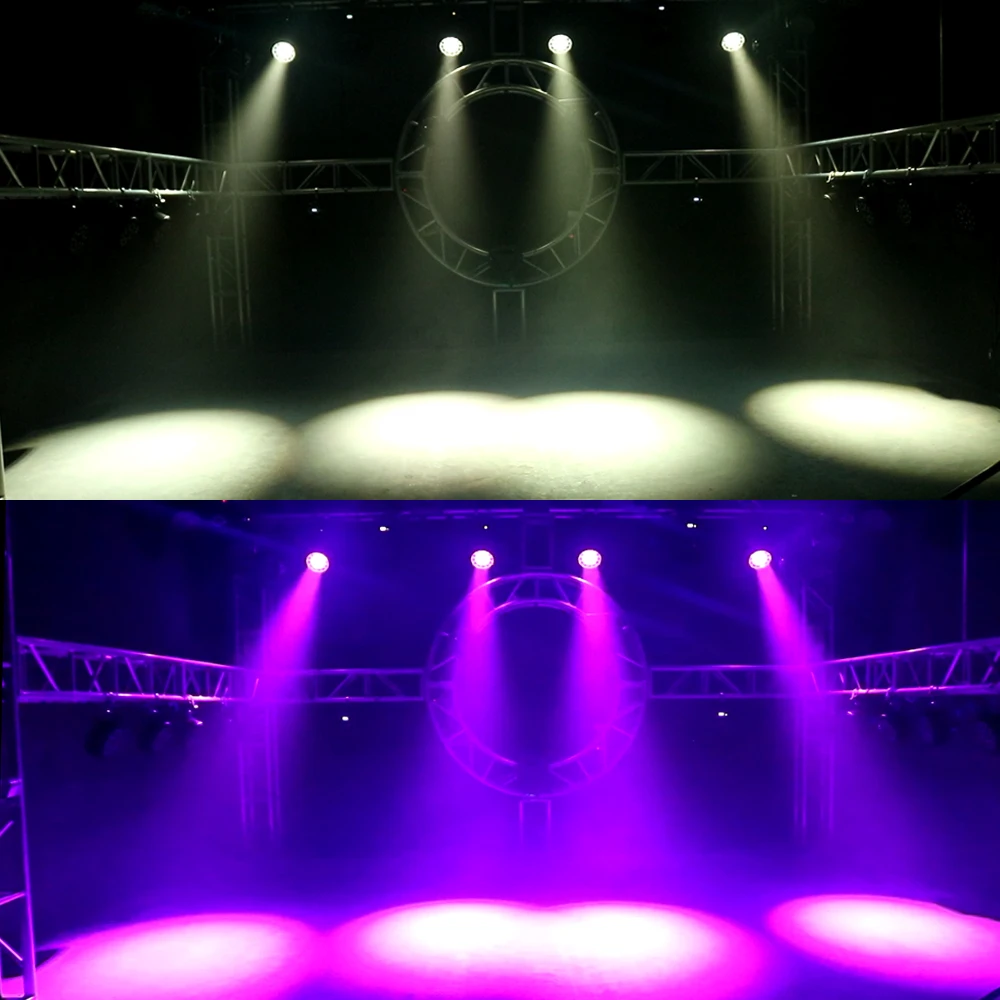 1/2pcs LED Wash 19x15W RGBW Zoom Beam Moving Head Lighting with Flightcase for DJ Disco KTV Bar Nightclub Stage Light images - 6