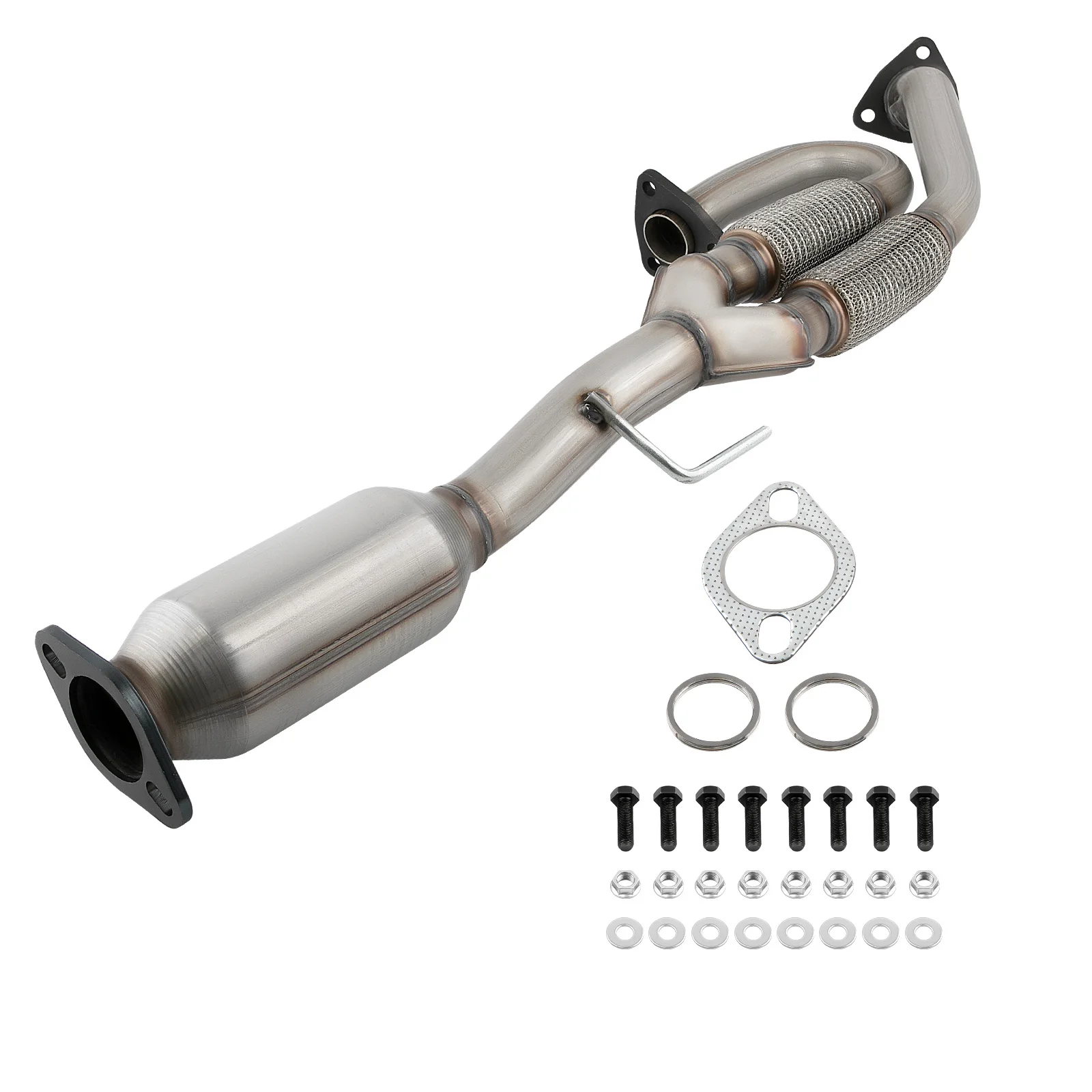 

Exhaust Catalytic Converter Y-Pipe For Nissan Quest 3.5L 2004-2009 Rear