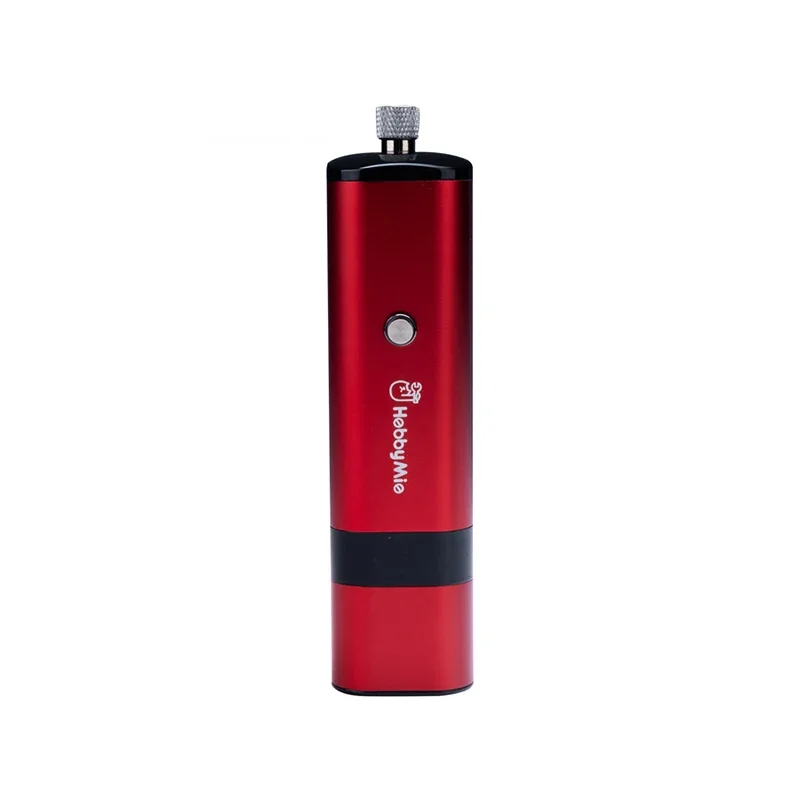 Black/Red Portable Air Pump Gas Self-start Stop Gundam Model Color Charging Pen Air Pump HM-02 PRO Handmade DIY Enthusiasts