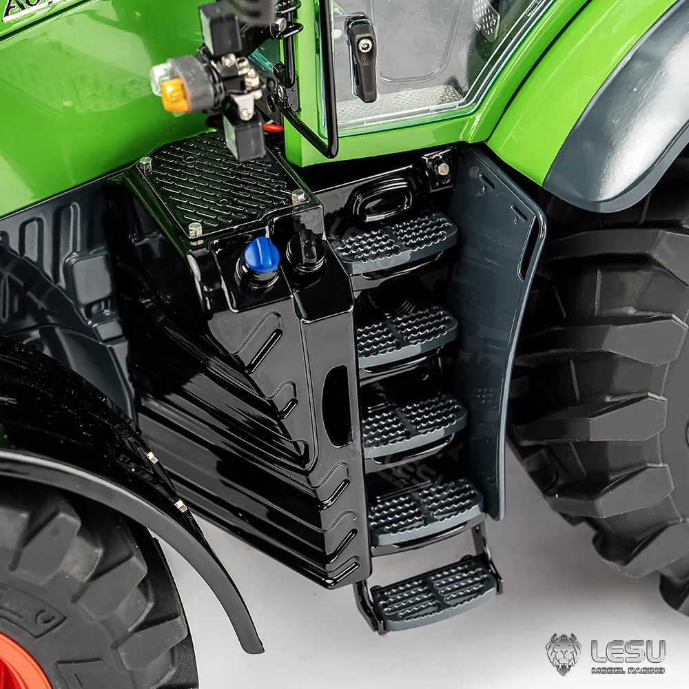 LESU 1050 RC Tractor 1/14 Metal Chassis Truck RTR Sound Light System Ready to Run Remote Control Vehicle Toy Model Gifts 6