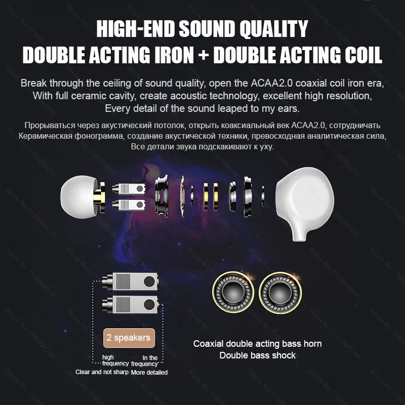 Type C Wired Earphone For Samsung Galaxy S24 S23 S21 S22 Ultra Plus Fe 3.5 mm Earbuds Headphones For A54 A34 A53 A52 Accessories 5
