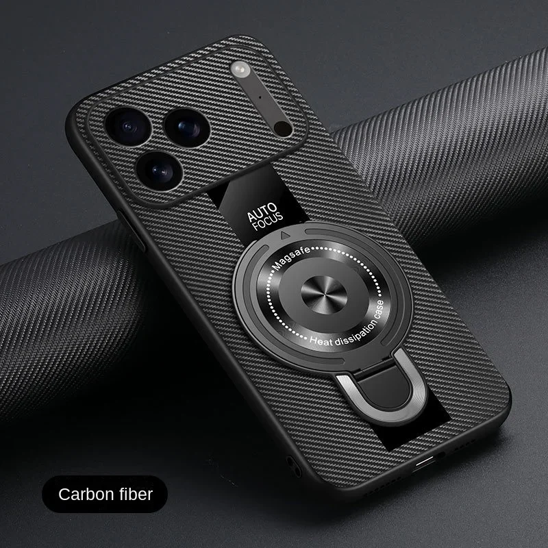 Matte Fiber MagSafe Ring Case for iPhone 2