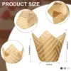 30/60/100/150Pcs Tulip Baking Cups - Striped Tulip Baking Paper Cupcake Muffin Liners, Grease Resistant Wrappers for Weddings 2