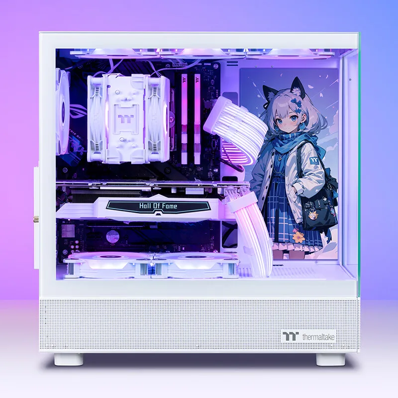 PC Case Chassis Computer Support ATX Motherboard 360 Water Cooling 9 Fan Thermaltake Steel Shadow S Sea