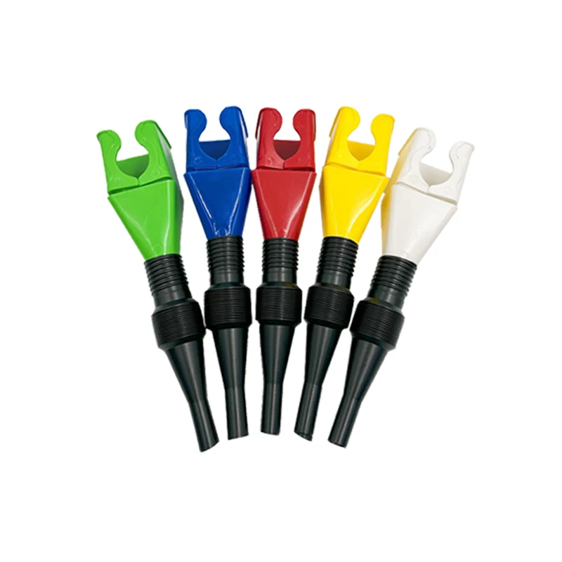 1/5Pcs Telescopic Car Refueling Funnel Universal Car Oil Filling Equipment Portable Foldable Engine Oil Gasoline Transfer Funnel