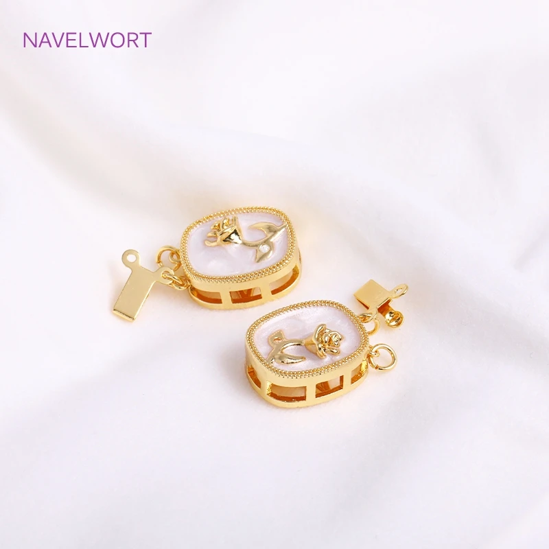 Fermoirs En Or Pour Bijoux Femoi U00e0 Essot En O Blanc Jaune 18