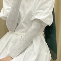 Housse de bras manches musulmanes Hijab pour femmes Abaya tissu Modal Abaya manches Ramadan chauffe-bras manches Hijab 2