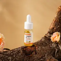 Huile de citron au curcuma, nourrissante, hydratante, sérum thérapeutique pour le visage, rétrécit les Pores, correcteur de taches foncées, soins du visage, 10ml 3