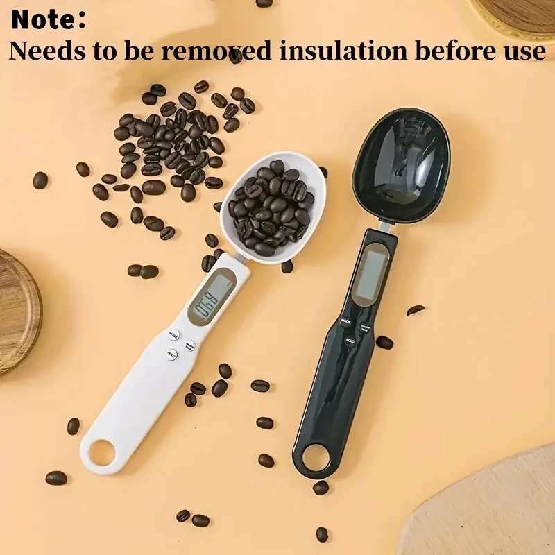 Mini Spoon Scale Digital Kitchen Scale Electronic LCD Food 0.1-500g Cooking Flour Coffee Powder Weight Measure Spoon