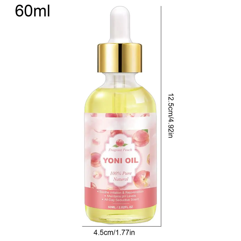 טיפול שטח פרטי שמן 60 מ "ל שמן yoni עמוק לחות טבעי איזון של שמן נשי ניקוי עדין מסיר ריח