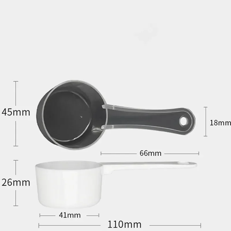 Kitchen Measuring Spoons 1Pcs 30ml Plastic Scoop For Dry Liquid Ingredients Baking Cooking Mixing Food Processing