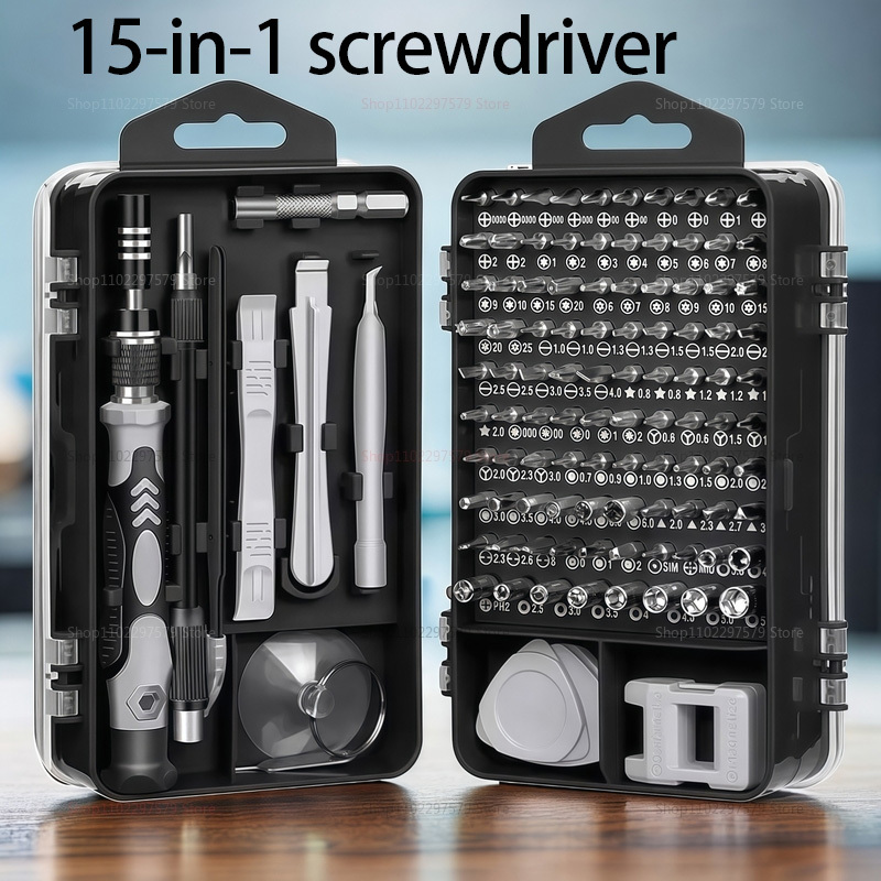 Electronics Screwdriver Set 115 in 1 Precision Screwdriver Tools Nut Driver Professional Magnetic Repair Tools Laptop Repair