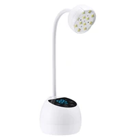 New Wireless Nail Lamp LED UV Nail Dryer Rechargeable Auto Sensing Touch Control Fast Drying Nail Light 360° Bendable Table Lamp 1