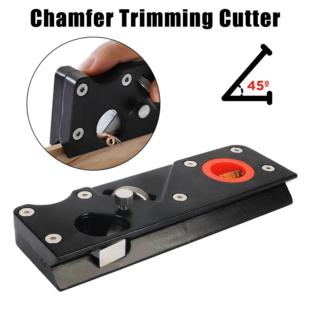 For Quick Edge Planing Woodworking Board Planer Tool DIY Tool Chamfer Plane Chamfer Trimming Cutter Radian Corner Plane Trimming hand planer quick edge trimming woodworking chamfering planer trimming bevel planer corner beveling manual planing trimming tool