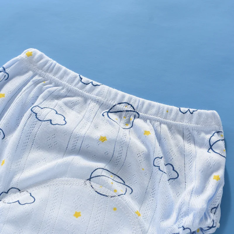 Four Seasons Newborn Training Pants Leak-proof Waterproof Washable Cotton Baby Diaper Baby Breathable Mesh Diapers