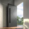 DS New Arrival US Villa Main Entry Door Modern Design Pivot Wood Doors 4