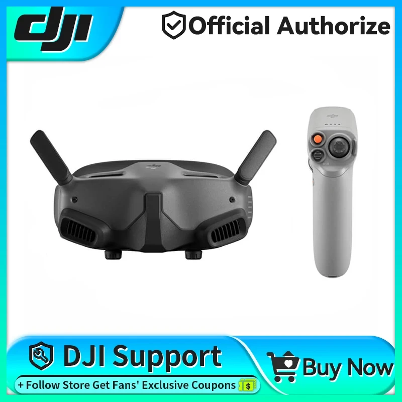 DJI-2 Lunettes Integra Originales Compatibles avec DJI AvMi, DJI