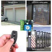 433Mhz Remote Control Wireless Switch DC 12V 1CH RF 10A Relay Receiver and 2CH Transmitter For Door Electromagnetic Lock 4