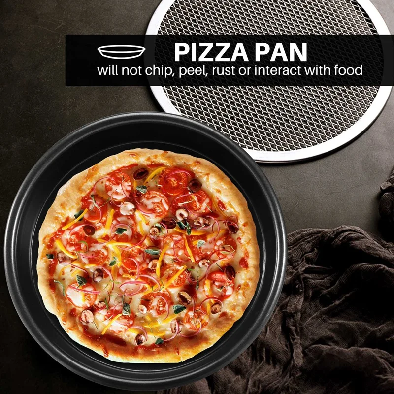 Non-Stick Pizza Pans - 16 in