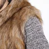 Men's Imitation Fur Mink Vest Men's Vest Coat Casual Fit Trend Short Imitation Fur Coat 4