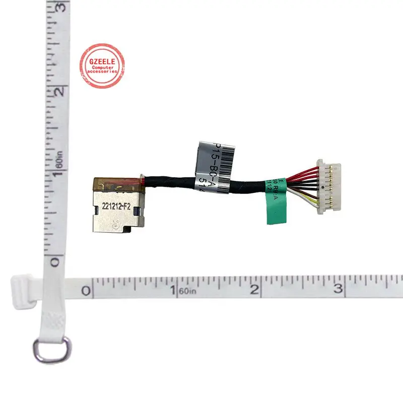 Кабель питания постоянного тока для HP 15-AE TPN-I125 17-AB ENVY 13-AD 13-AG 13-U TPN-I128 W118 W136 ENVY M6-W103DX M6-W104